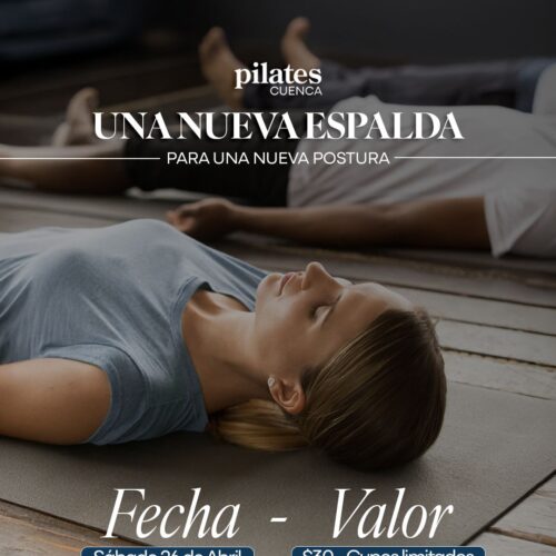 Taller: Una nueva espalda para una nueva postura.