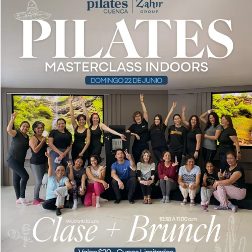 Pilates + Brunch: Masterclass en Hotel Zahir.